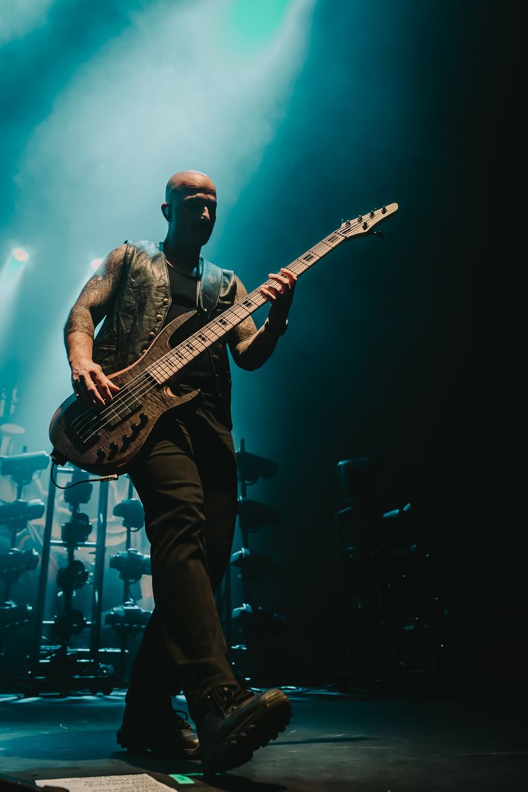 Trivium performing live at AEC Theatre in Adelaide